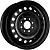 Диски Trebl 6205T 5.5x14 4*100 ET40 DIA54.1 Black Штампованный купить с бесплатной доставкой в пункты выдачи в Петербурге